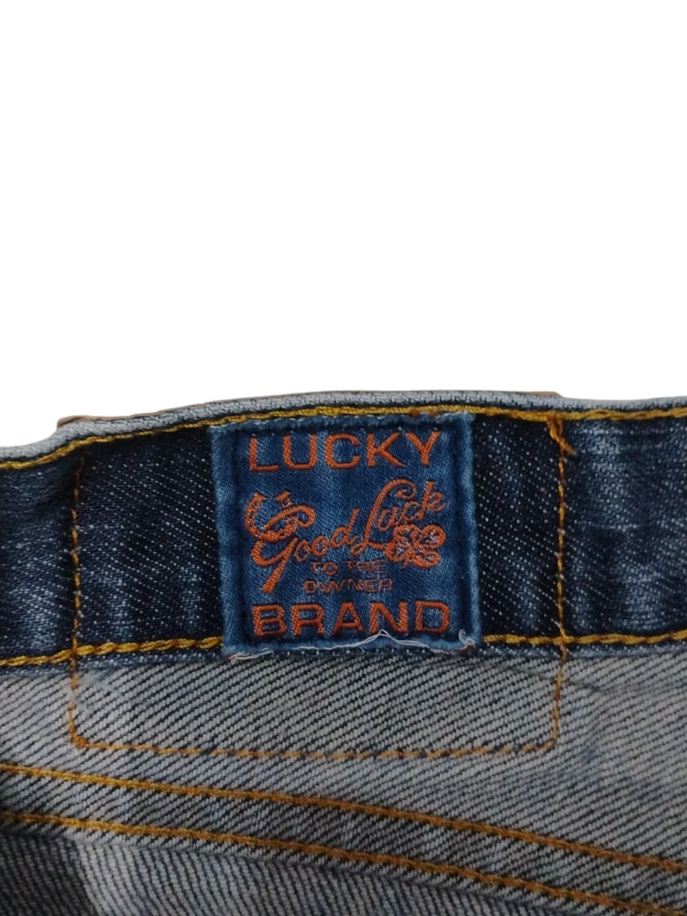 Lucky Brand By Gene Montreano Women's Dark Indigo Bootcut Jeans SZ 33